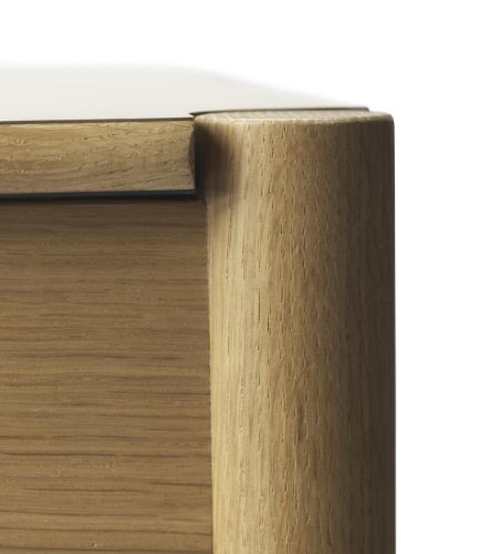 FDB Møbler C44 Esstisch M. Wendetischplatte 120x80 cm – Beige/Schwarzes Laminat