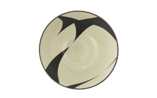 Normann Copenhagen Line Schüssel Ø: 30 cm - Schwarz/Creme