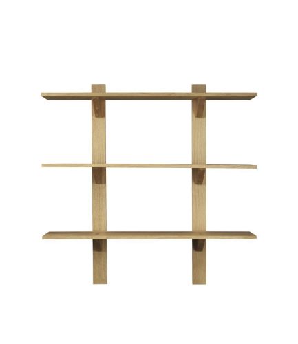 FDB Møbler B100 Sorø Regal 100x100 cm - Natur