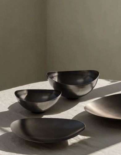 Blomus ONDEA Schüssel Größe S – gebranntes Metall