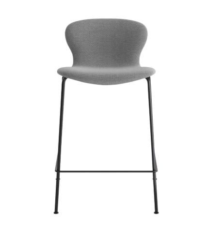 Bruunmunch PLAYchair Counter LowBack Fully Upholstered  - Re-Wool 108/Black