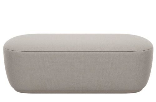 Blomus KUON Bench B: 120 cm - Bouclé/Desert
