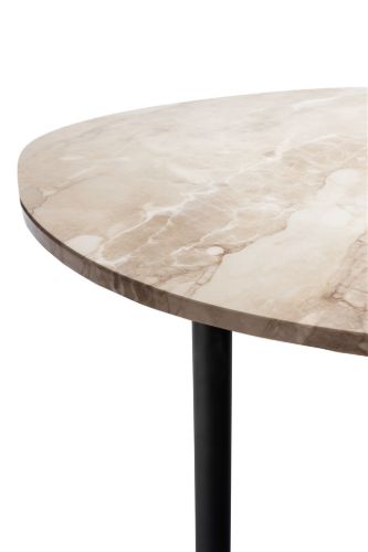 Bent Hansen Metro Couchtisch Ø: 80 cm – Emperador Beige