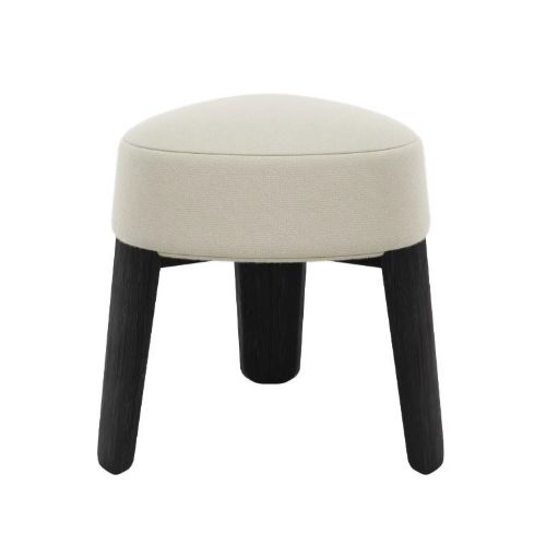 Blomus KUON Stool H: 45 cm - Beige/Black