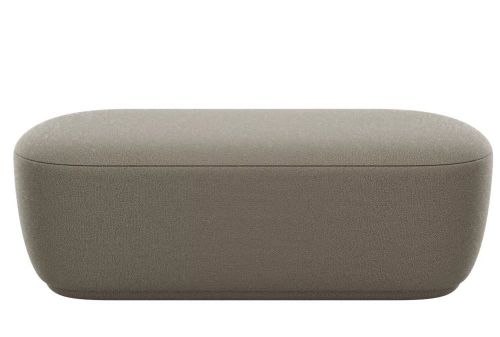 Blomus KUON Bench B: 120 cm - Bouclé/Shitake