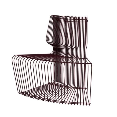 Montana Pantonova Concave Loungestol  - Black Red
