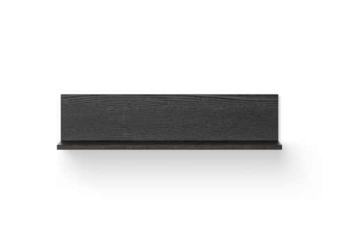 New Works Tana Wall Shelf 75x18,6 cm - Black Stained Oak