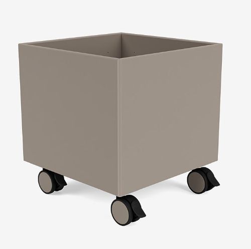 Montana QS Colour Box S6161 m. Hjul 35,4x30,3x35,4 cm - 141 Truffle