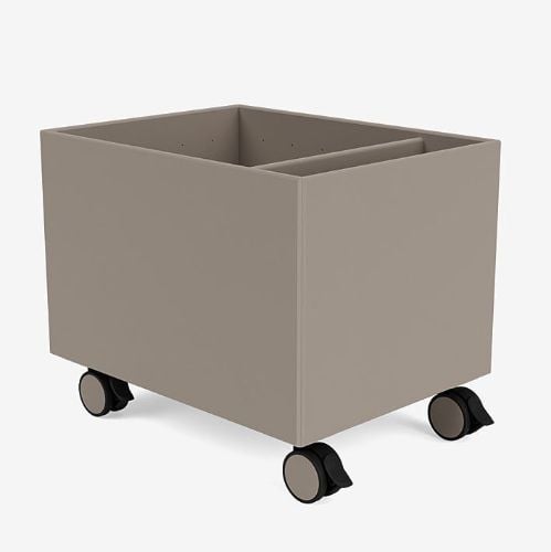 Montana QS Colour Box II S4162 m. Hjul 46,8x37,8x35,4 cm - 141 Truffle