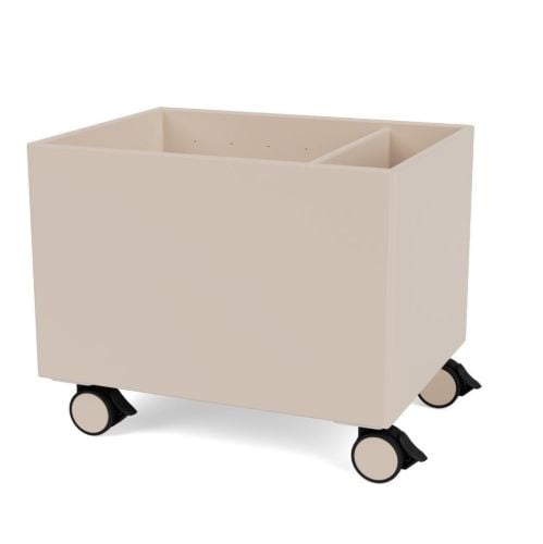 Montana QS Colour Box II S4162 m. Hjul 46,8x37,8x35,4 cm - 168 Clay