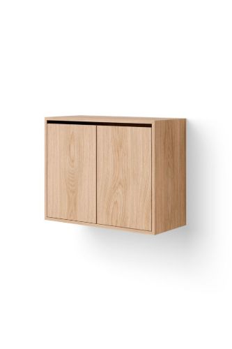 New Works Cabinet Tall w. Doors 62,4x79 cm - Oak