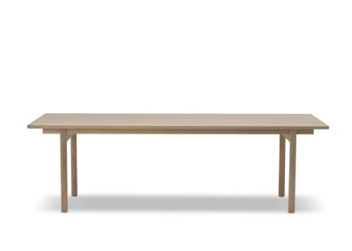 Bernstorffsminde Møbelfabrik Brú Spisebord 240x100 cm - Sæbebehandlet Eg