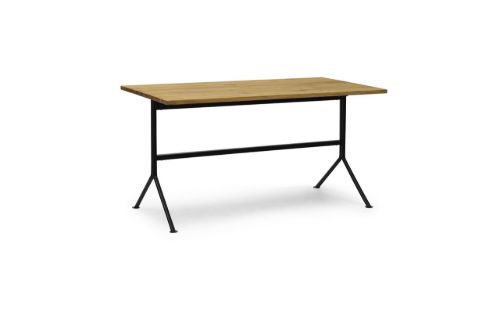 Normann Copenhagen Kip Schreibtisch 150x80 cm - Schwarzer Stahl/Eiche


