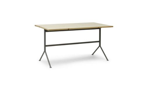 Normann Copenhagen Kip Schreibtisch 150x80 cm - Grauer Stahl/Kiefer
