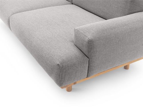 Bruunmunch Reason 2 Pers. Sofa mit linker Chaiselongue L: 288 cm - Re-Wool 108