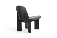 Bild von HAY Chisel Lounge Chair SH: 39 cm – Schwarz lackierte Eiche