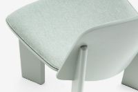 Bild von HAY Chisel Lounge Chair Polstret SH: 39 cm – Eukalyptus lackierte Buche/Metapher-023