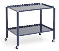 Bild von HAY Arcs Trolley Low 44x63 cm - Stahlblau