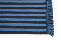 Bild von HAY Stripes And Stripes Wolle 52x95 cm - Blau