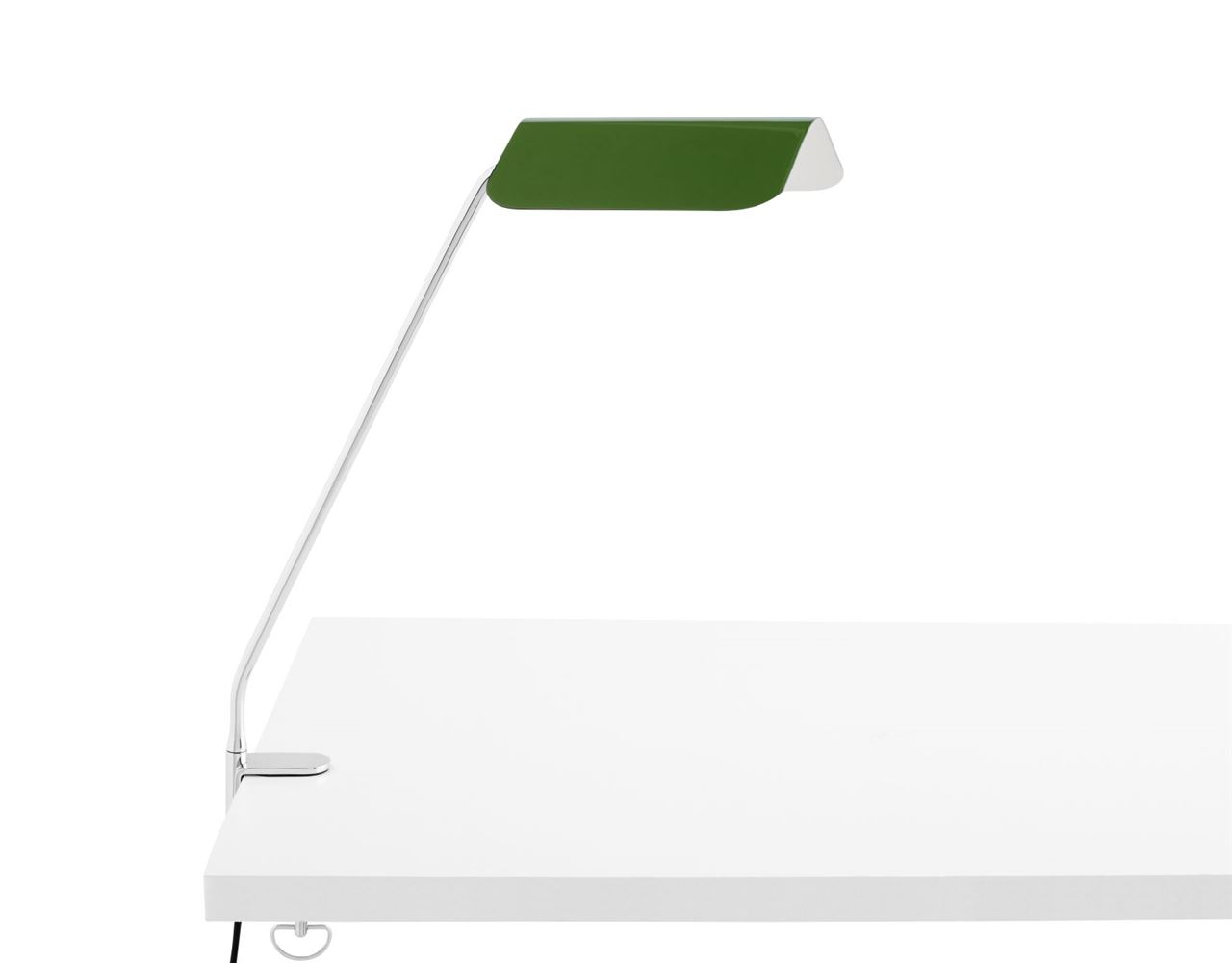 Bild von HAY Apex Schreibtisch-Klemmlampe 43 x 36,5 cm – Smaragdgrün