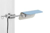 Bild von HAY Apex Clip-Lampe 27,5 x 14 cm – Pastellblau