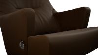 Bild von Conform MyPlace Sessel mit Sound SH: 42 cm – Leder/Braun