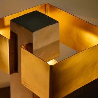 Bild von DCW Editions IOTA Tischleuchte H: 43,4 cm – Gold 