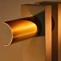 Bild von DCW Editions PI Tischlampe H: 45,3 cm – Gold VORBESTELLUNG: auf Lager Mitte September 2023