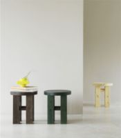 Bild von Normann Copenhagen Kiefernhocker H: 45 cm – Dunkelgrün