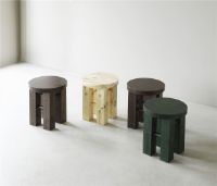 Bild von Normann Copenhagen Kiefernhocker H: 45 cm – Dunkelgrün