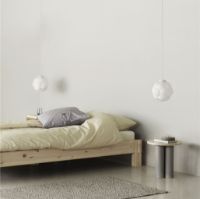 Bild von Normann Copenhagen Notch Bettgestell 160x200 cm – Kiefer