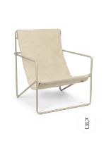 Bild von Ferm Living Desert Lounge Chair SH: 20 cm – Kaschmir/Wolke