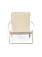 Bild von Ferm Living Desert Lounge Chair SH: 20 cm – Kaschmir/Wolke