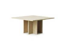 Bild von Normann Copenhagen Edge Couchtisch groß 40x80 cm – Travertin
