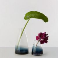 Bild von Ro Collection Blumenvase Nr. 3 Ø: 19 cm - Indigoblau