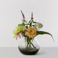 Bild von Ro Collection Blumenvase Nr. 23 Ø: 23 cm – Rauchgrau