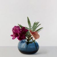 Bild von Ro Collection Blumenvase Nr. 23 Ø: 23 cm - Indigoblau