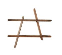 Bild von Andersen Furniture A Shelf Medium 52x46x9 cm – Räucherasche VORBESTELLUNG: ENDE JANUAR 2024