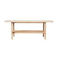 Bild von Andersen Furniture B3 Bench L: 120 cm – Eiche/Weiß pigmentierter Mattlack