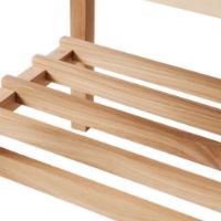 Bild von Andersen Furniture B3 Bench L: 120 cm – Eiche/Weiß pigmentierter Mattlack