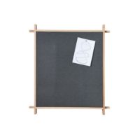 Bild von Andersen Furniture Collect Pinnwand, Anschlagtafel, groß, 104 x 94 cm – Eiche/weiß pigmentierter Mattlack