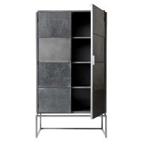 Bild von MUUBS Austin Hochschrank 160x90 cm - Schwarz