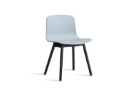 Bild von HAY AAC 12 About A Chair SH: 46 – Schwarz lackierte massive Eiche/Schieferblau