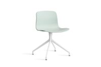 Bild von HAY AAC 10 About A Chair SH: 46 cm – Weiß pulverbeschichtetes Aluminium/Dusty Mint