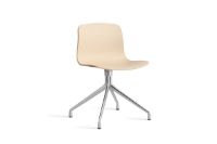 Bild von HAY AAC 10 About A Chair SH: 46 cm – Poliertes Aluminium/Pale Peach