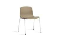 Bild von HAY AAC 16 About A Chair SH: 46 cm – Weiß pulverbeschichteter Stahl/Ton