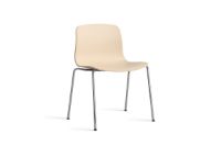 Bild von HAY AAC 16 About A Chair SH: 46 cm – Verchromter Stahl/Pale Peach