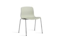 Bild von HAY AAC 16 About A Chair SH: 46 cm – Verchromter Stahl/Pastellgrün