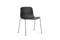 Bild von HAY AAC 16 About A Chair SH: 46 cm – Verchromter Stahl/Schwarz