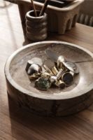 Bild von Ferm Living Scape Schüssel Ø: 30 cm – Brauner Marmor